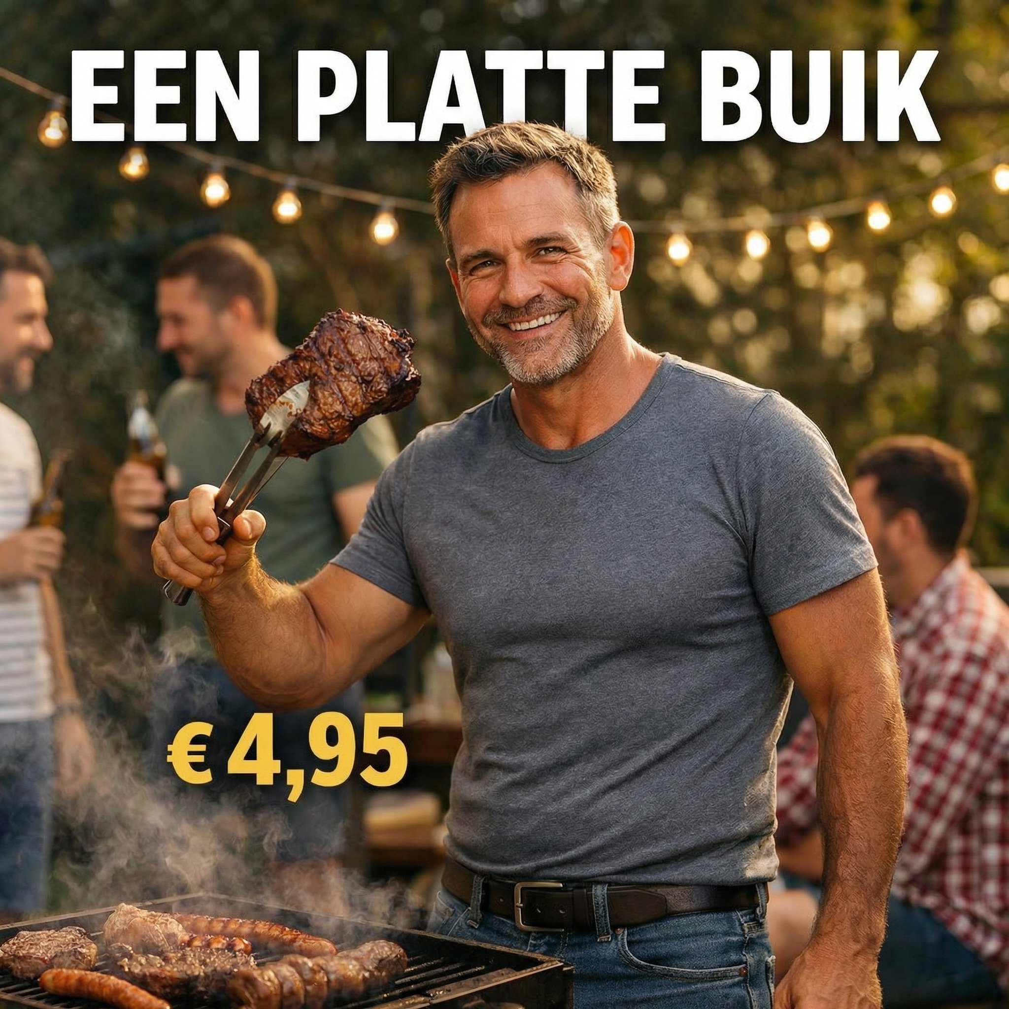 Een platte buik voor €4,95
